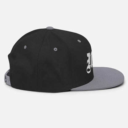 NFA Embroidered Puff Snapback - NO FIXED ABODE Punkrock Mens Luxury Streetwear UK