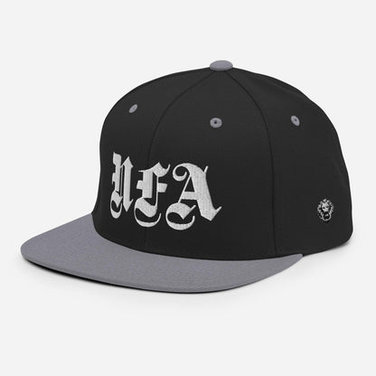 NFA Embroidered Puff Snapback - NO FIXED ABODE Punkrock Mens Luxury Streetwear UK