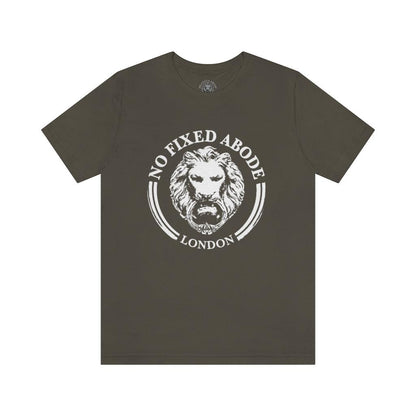 NFA Lion T-Shirt - NO FIXED ABODE Punkrock Mens Luxury Streetwear UK